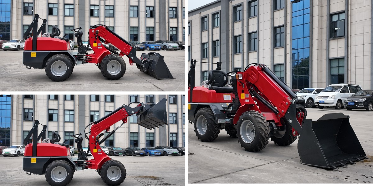 Kompakti nivelpyöräkuormaaja