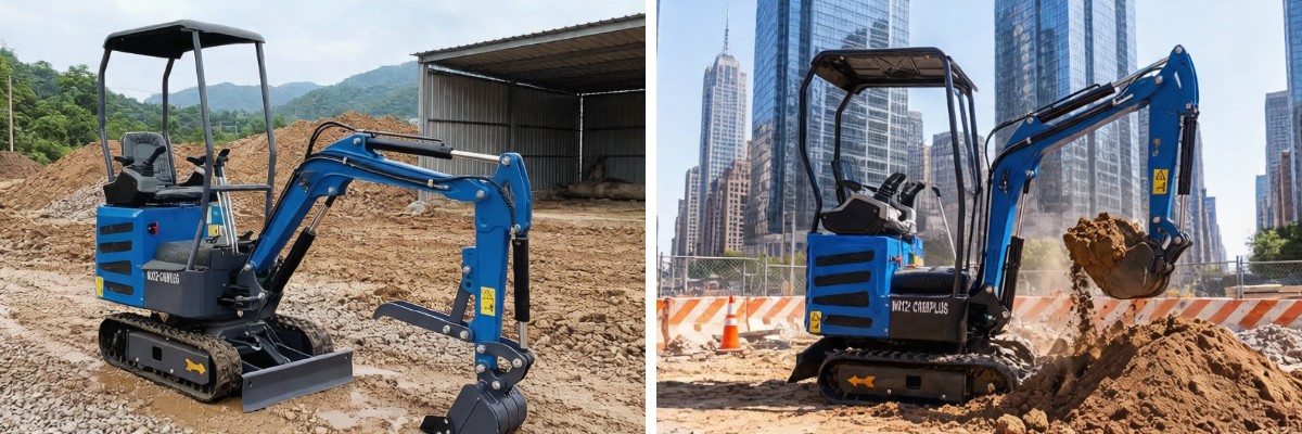 1,2 Tonluk Mini Ekskavatör 1,2 Tonluk Mini Ekskavatör