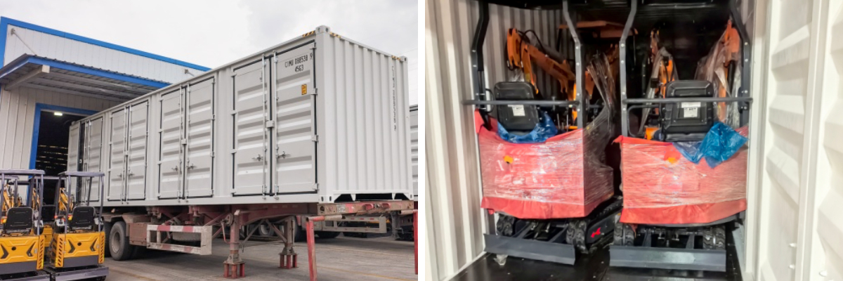 Малый колесный погрузчик