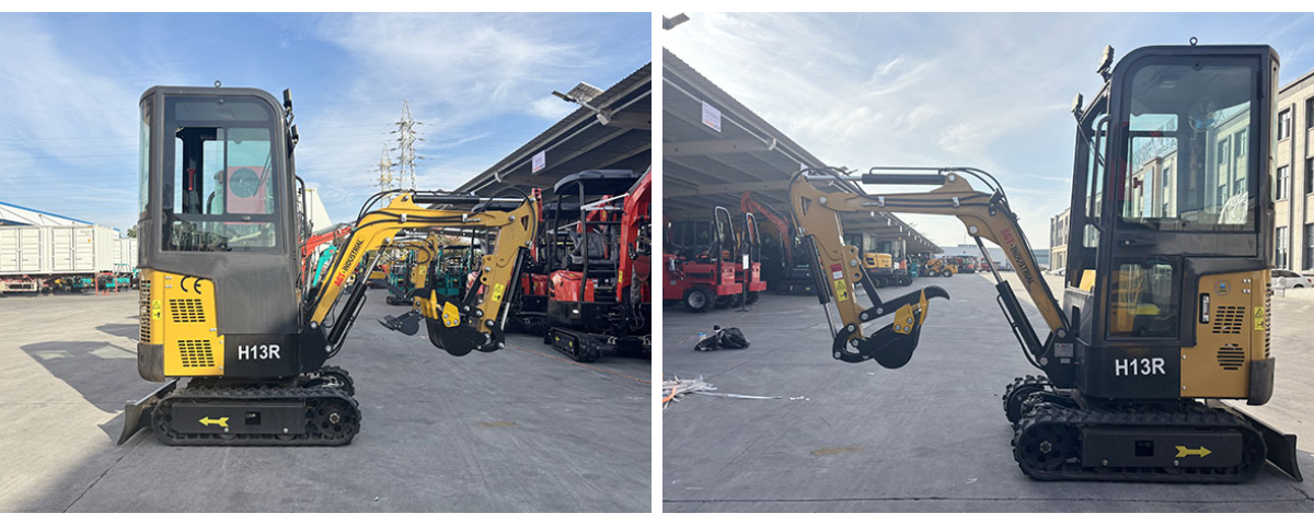 1,3 tonnin kaivinkone