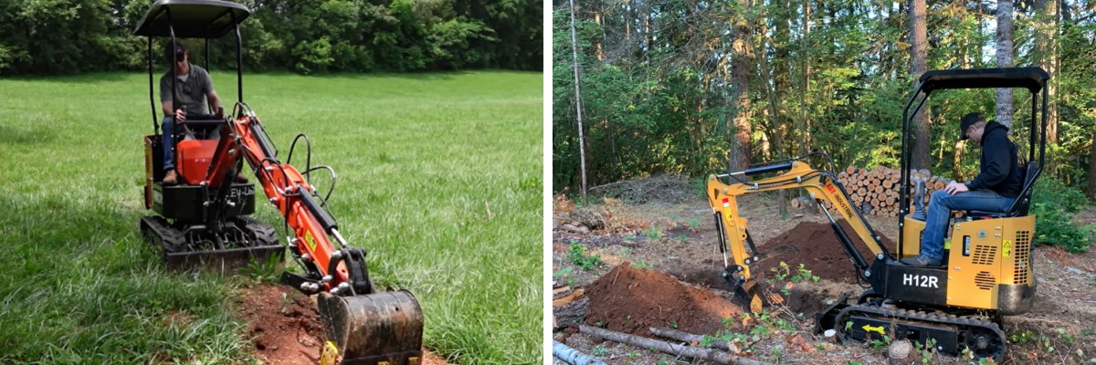 Мини-экскаватор 1,5 тонны