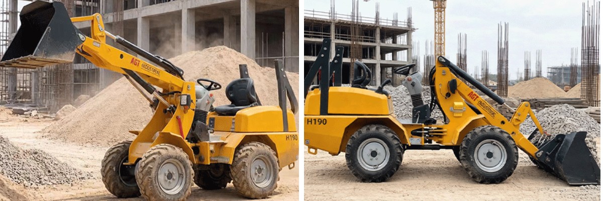 Kompakt Lastikli Yükleyici