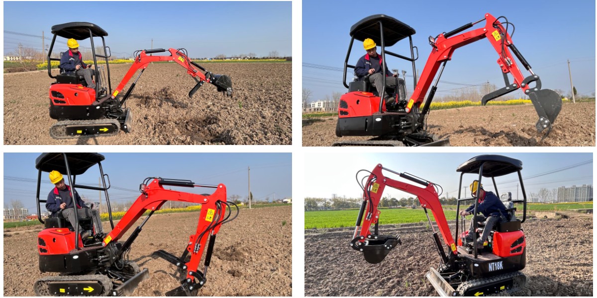 Мини-экскаватор грузоподъемностью 1,8 тонны