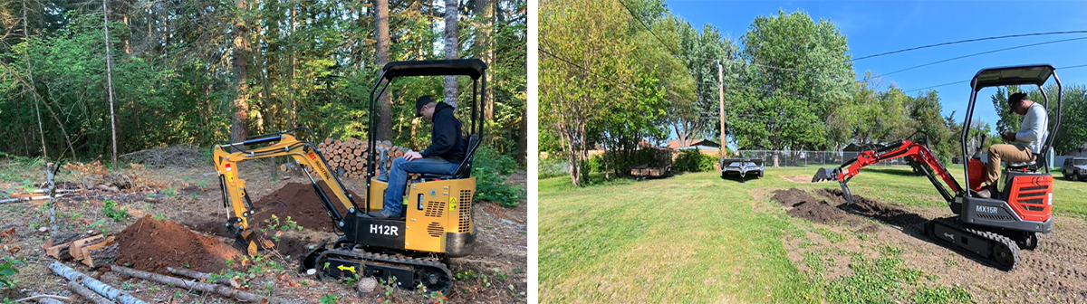 Miniescavatore da 4 tonnellate in vendita