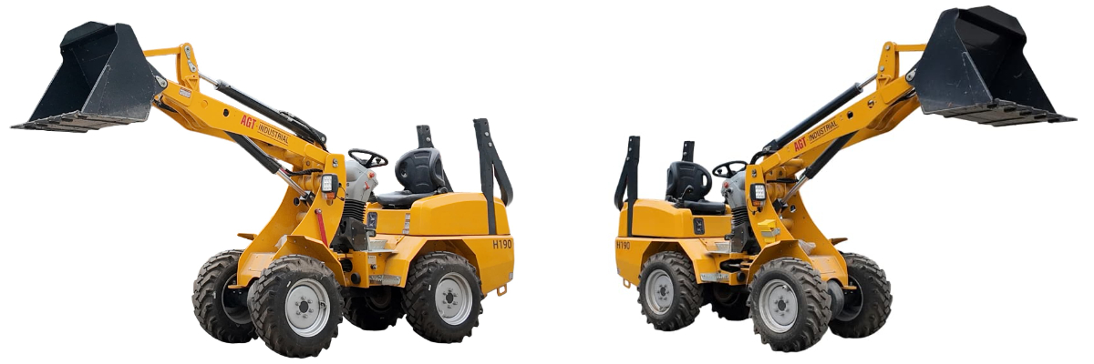 Kompakt Lastikli Yükleyici