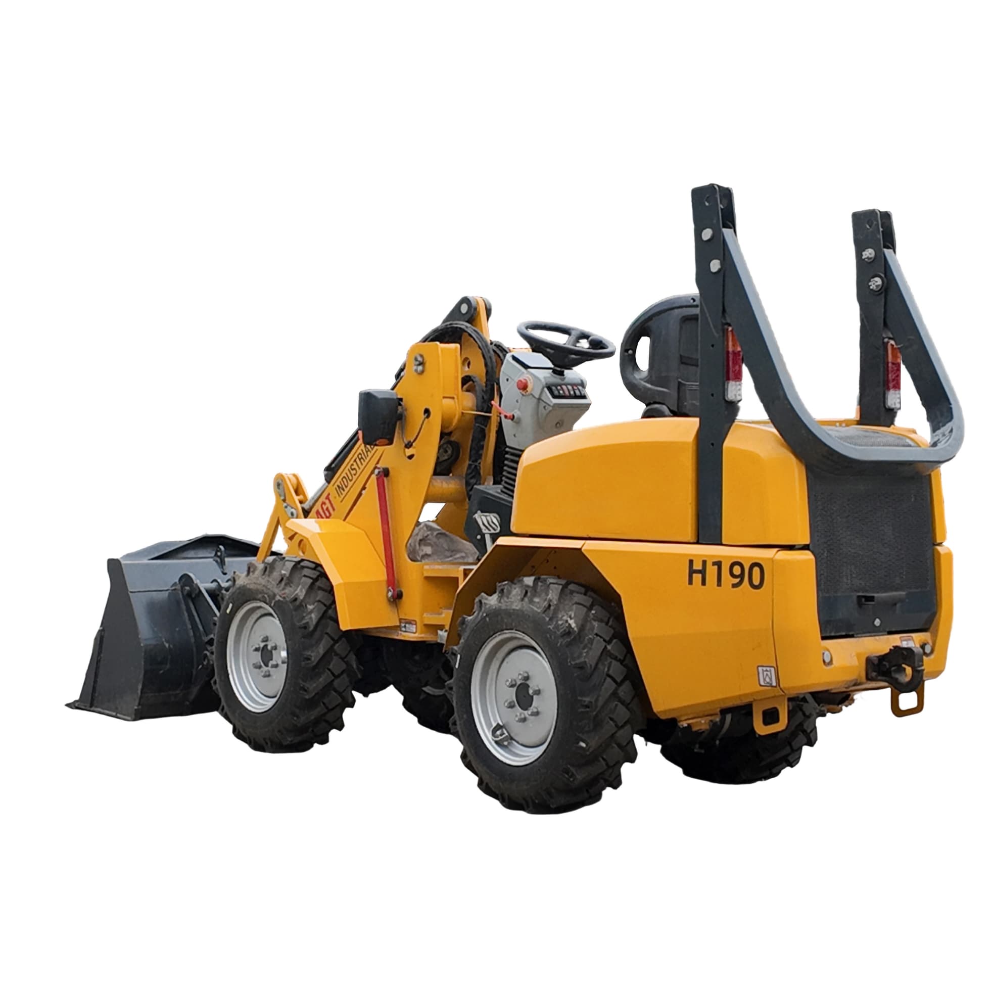 Kompakt Lastikli Yükleyici