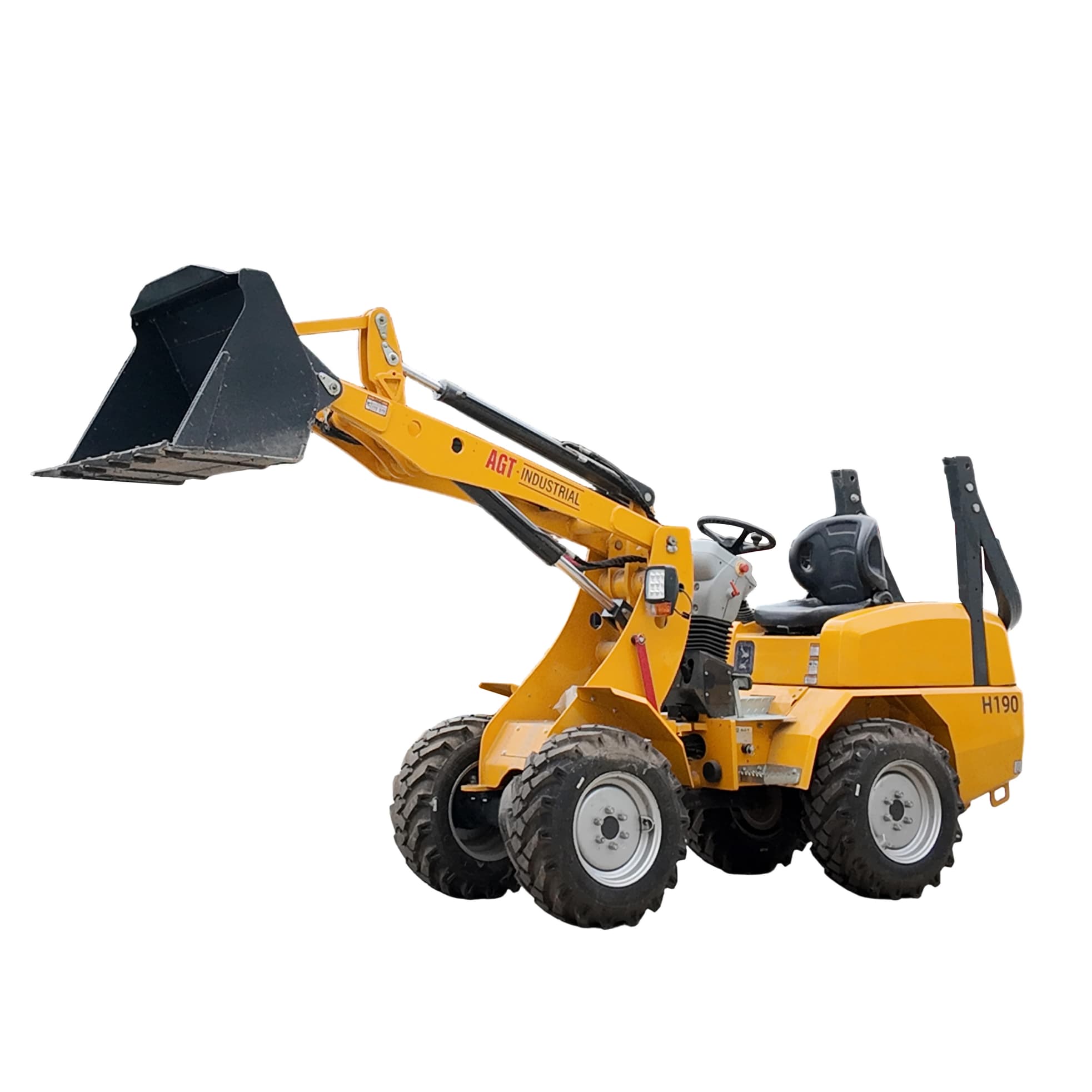 Kompakt Lastikli Yükleyici