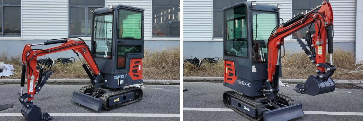 Escavatore da 1,3 tonnellate Escavatore da 1,3 tonnellate