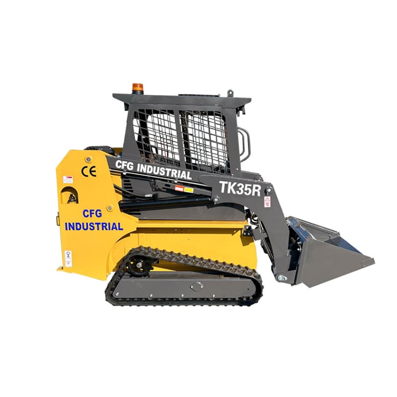 Гусеничный мини-погрузчик