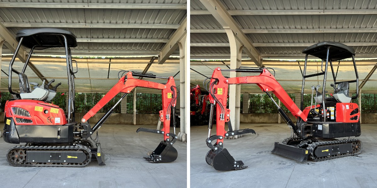 Мини-экскаватор грузоподъемностью 1,8 тонны