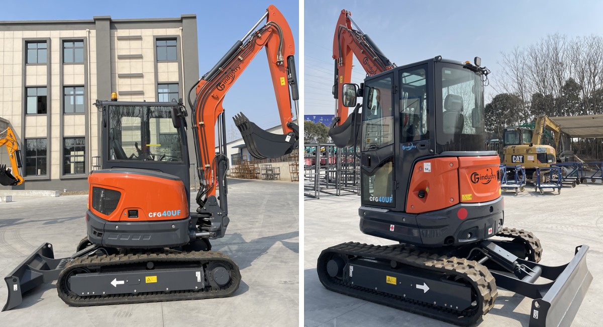 Miniescavatore da 4 tonnellate in vendita