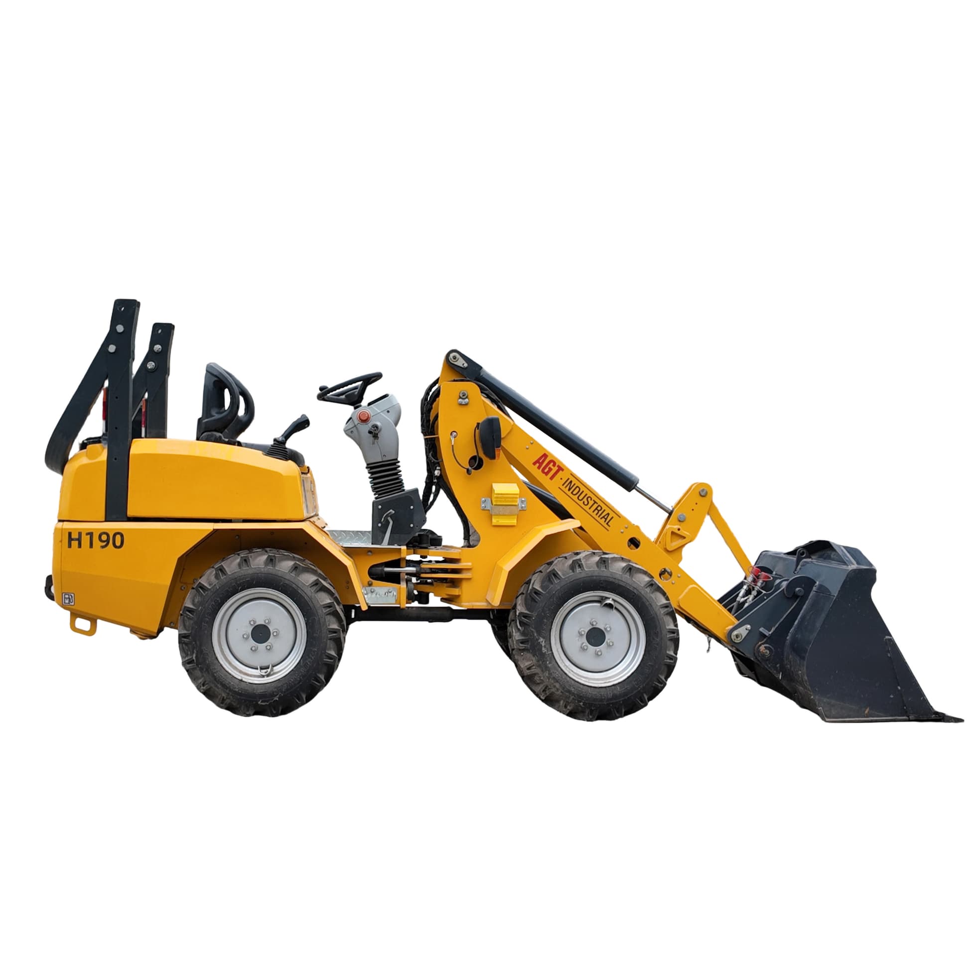 Kompakt Lastikli Yükleyici