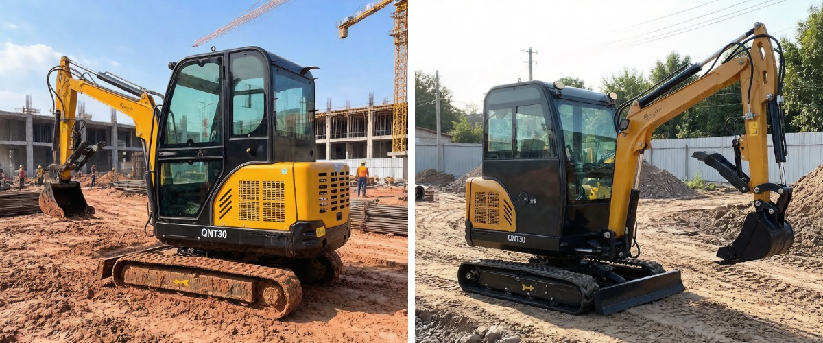 Miniescavatore da 3 tonnellate