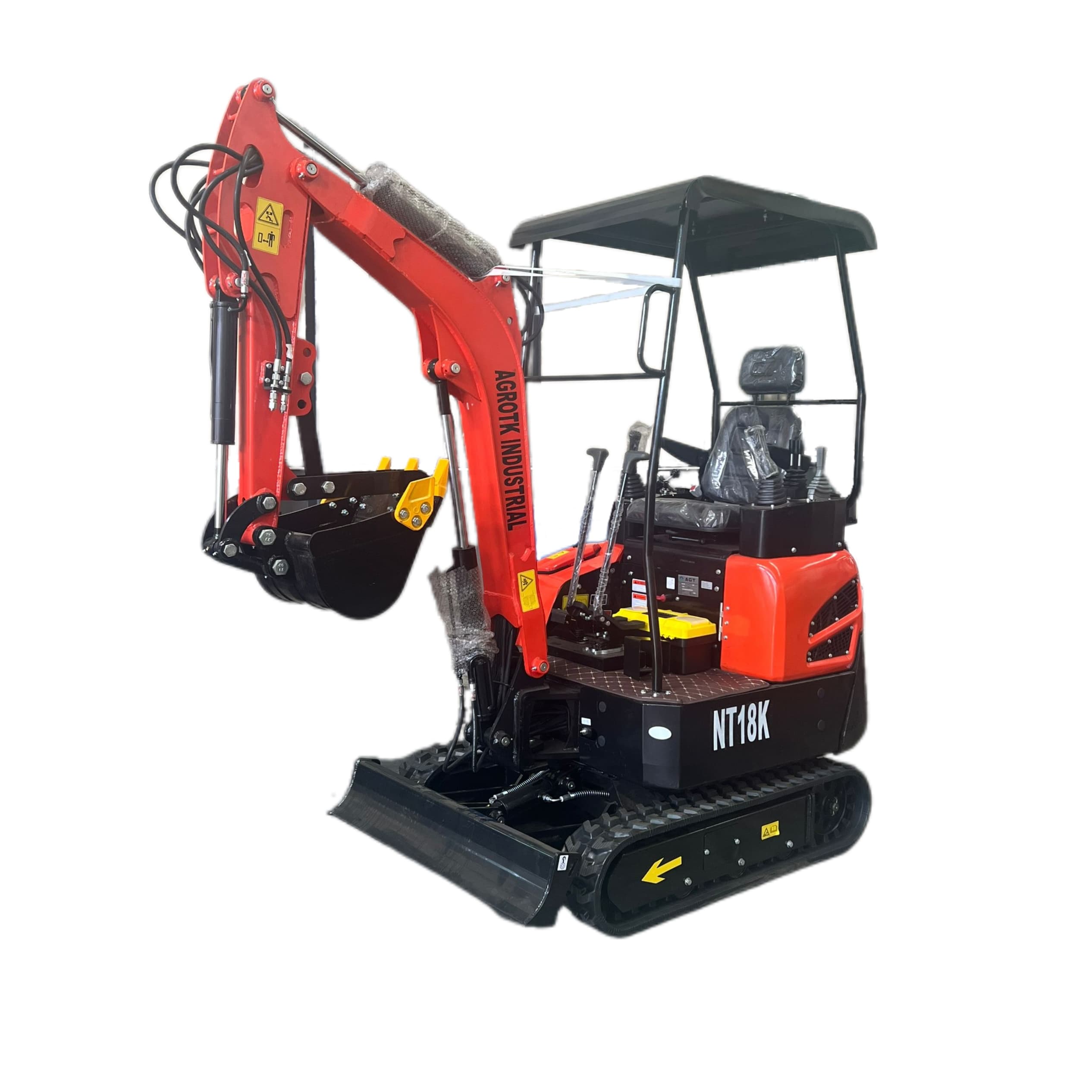 Мини-экскаватор грузоподъемностью 1,8 тонны