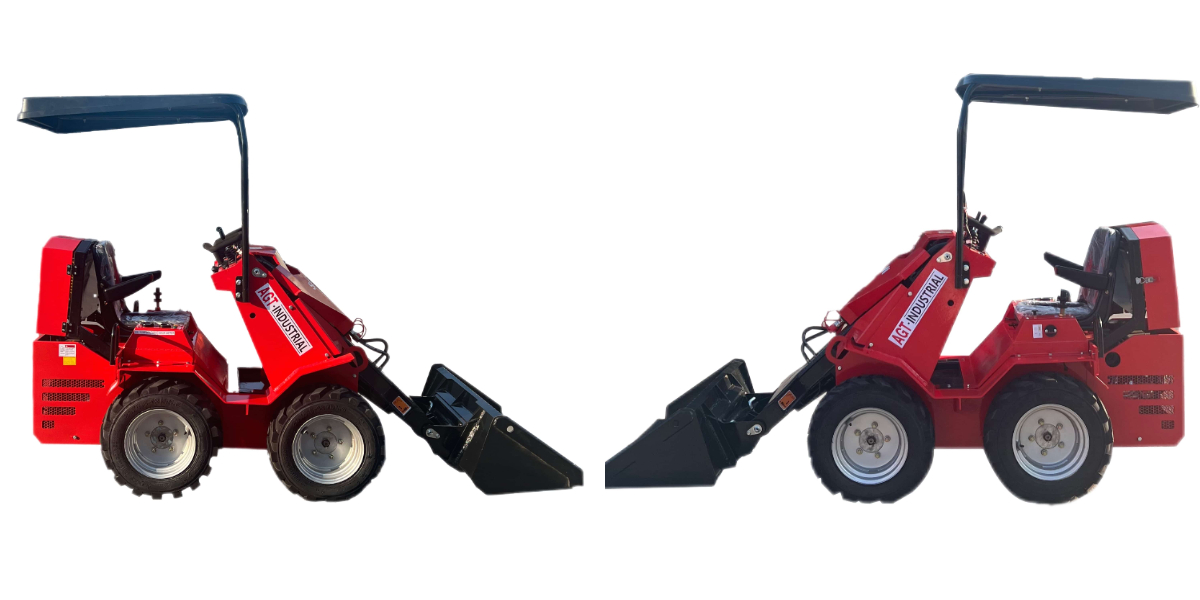 Малый колесный погрузчик