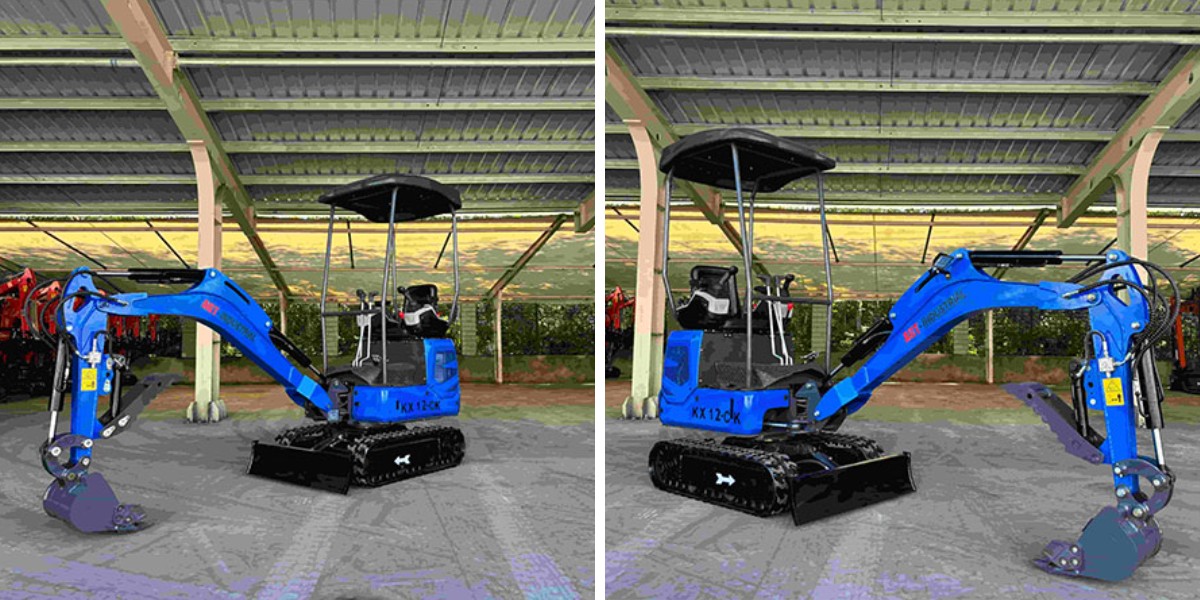 1,2-Tonnen-Minibagger zu verkaufen 1,2-Tonnen-Minibagger zu verkaufen