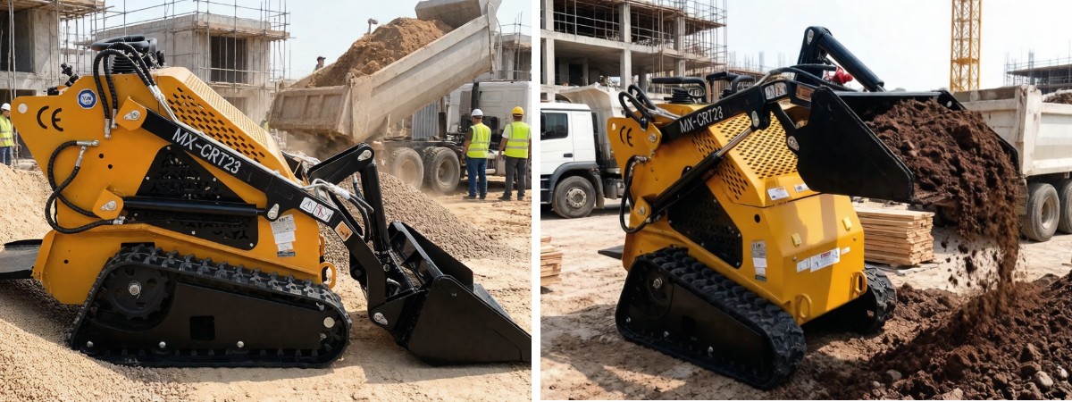 Compact Crawler Loader