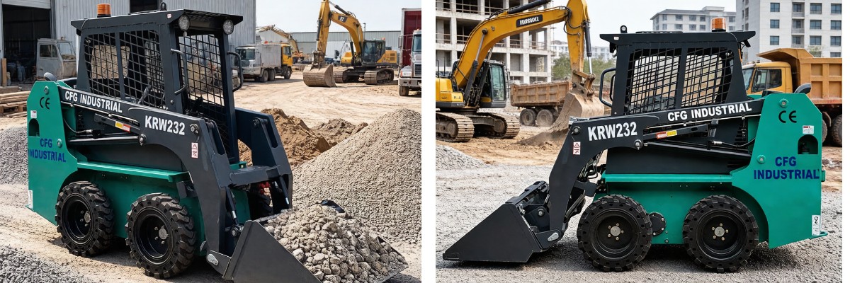 Мини Колесный Погрузчик