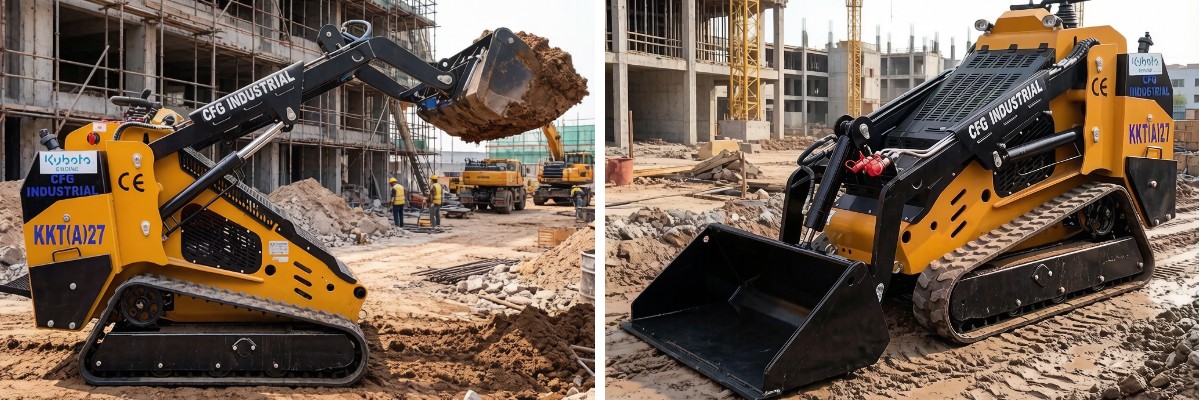 Mini Front Track Loader