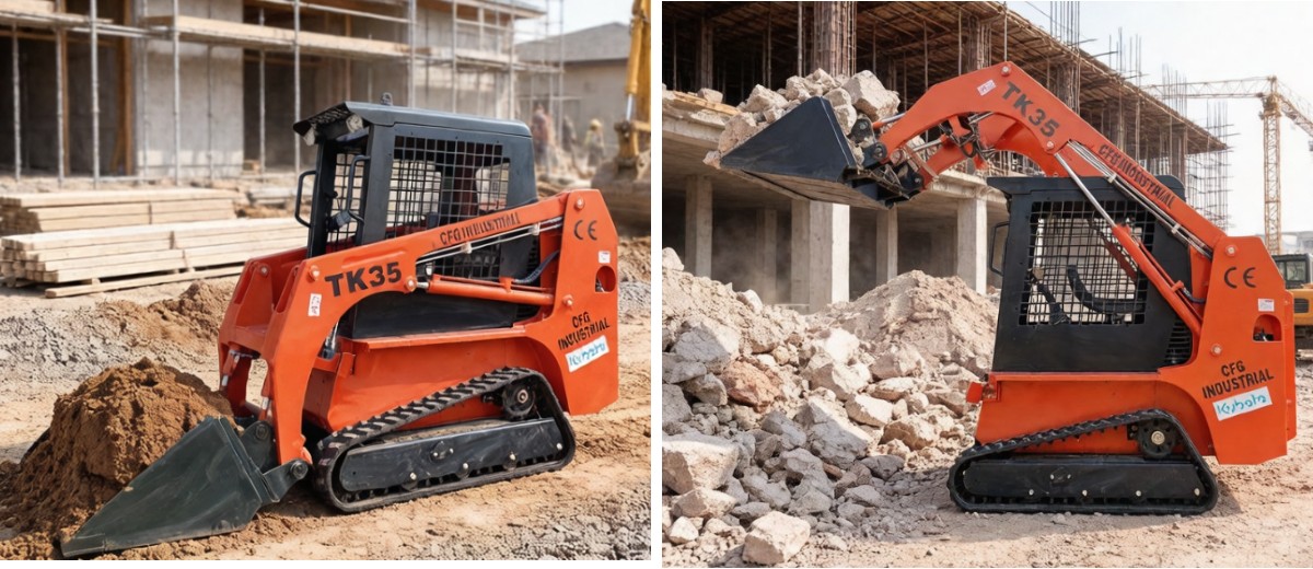 Caricatore cingolato